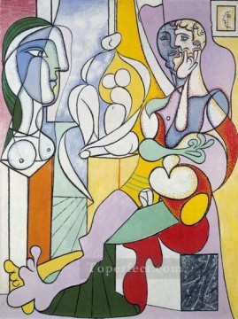 Pablo Picasso Painting - El escultor 3 1931 cubismo Pablo Picasso